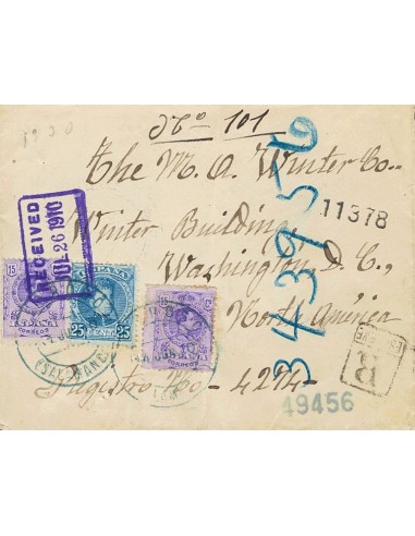 Alfonso XIII Correo Certificado. Alfonso XIII Correo Certificado. PEDROSO / (SALAMANCA), en azul. MAGNIFICA.