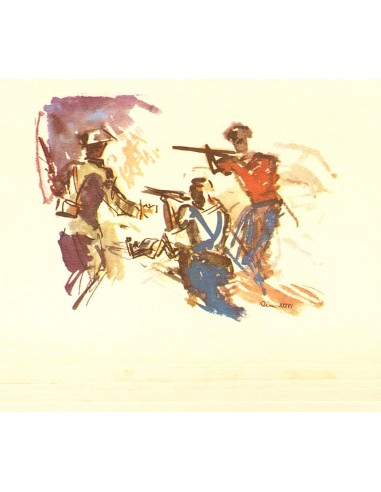 Guerra Civil. Censura Militar Bando Nacional. Sobre . (1936ca). Espectacular colección completa de las diez Tarjetas Postales