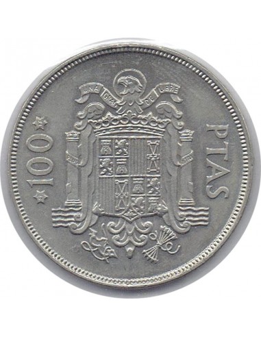 Moneda de España de 100 pesetas año 1975 *76