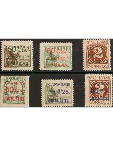 Canarias. *34/36, 37/39. 1937. Dos series completas. MAGNIFICAS.