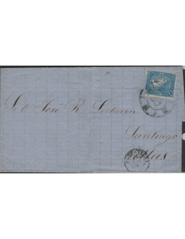 18651. Carta remitida de Pontevedra a Pellas.