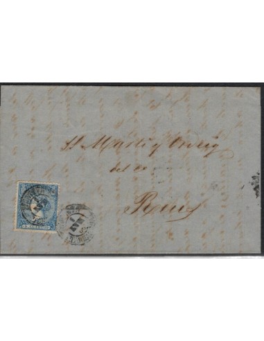 1866. Carta remitida de Tortosa a Reus
