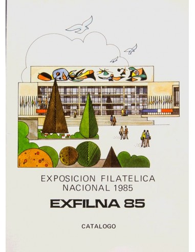 Bibliografía. 1985. Catálogo de la EXPOSICION FILATELICA NACIONAL 1985, EXFILNA´85. Madrid, 1985. (incluye fotografías de piez