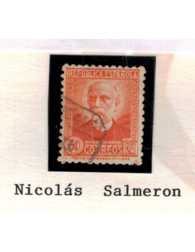 1932. Sello PERSONAJES Nicolás Salmeron