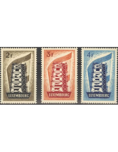 Luxemburgo. *Yv 514/16. 1956. Serie completa. MAGNIFICA. Yvert 2012: 175 Euros.