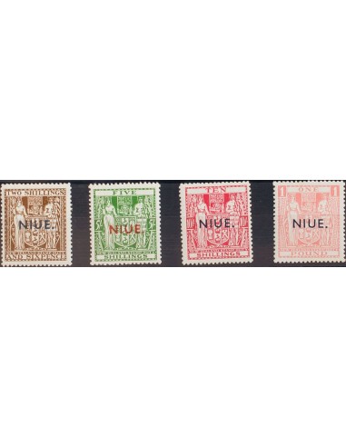 Niue. **Yv 38/41. 1931. Serie completa. MAGNIFICA. Yvert 2008: 225 Euros.