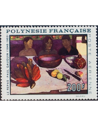 Polinesia, Aéreo. **Yv 25. 1968. 200 f multicolor. MAGNIFICO. Yvert 2014: 53 Euros.