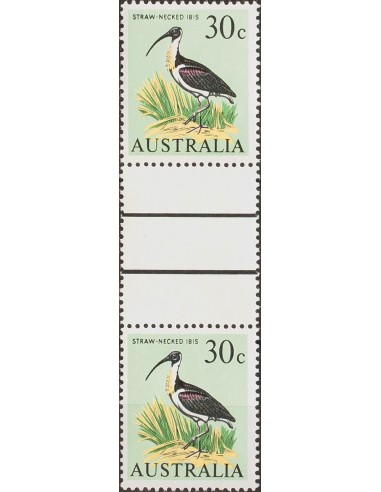 Australia. **Yv 334(2). 1966. 30 cts multicolor, pareja con INTERPANEL. MAGNIFICA. (SG397)
