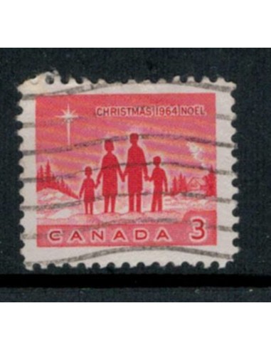 Sello de Correo de Canadá 1964 Cristmas Noël