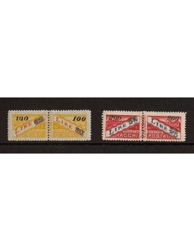 San Marino, Paquetes Postales. **Yv 33/34. 1948. Serie completa. MAGNIFICA. Yvert 2016: 450 Euros.