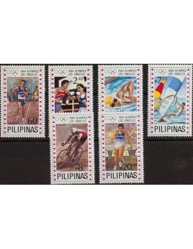 Filipinas, República. **Yv 1386/91. 1984. Serie completa. MAGNIFICA. Yvert 2015: 20 Euros.