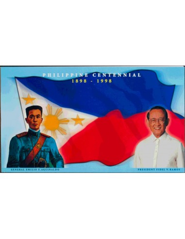 Filipinas, República. **Yv C2468. 1998. Serie completa, carnet. MAGNIFICA. Yvert 2015: 30 Euros.