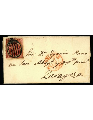OL00391. 1854, 13 de diciembre. Belchite a Zaragoza
