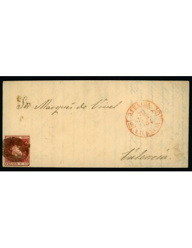 OL00418. Carta. 1854, 29 de junio. Albaida a Valencia