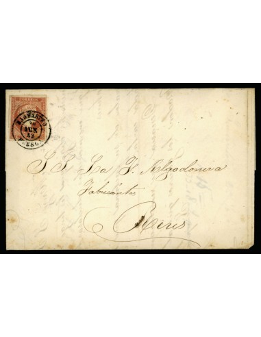 OL00433. Carta. 1859, 20 de junio. Barbastro a Reus