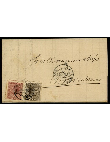 OL00437. Carta. 1878, 26 de octubre. Cartagena a Barcelona