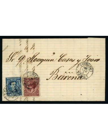 OL00442. Carta. 1878, 3 de mayo. Lorca a Barena