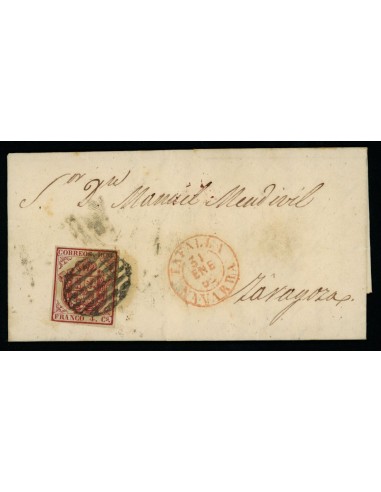 OL00471. Carta. 1855, 31 de enero. Tafalla a Zaragoza