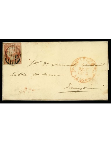 OL00488. Carta. 1852, 13 de septiembre. Ejea de los Caballeros a Zaragoza