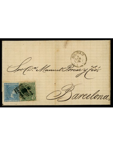 OL00517. Carta. 1876, 5 de mayo. Bilbao a Barcelona