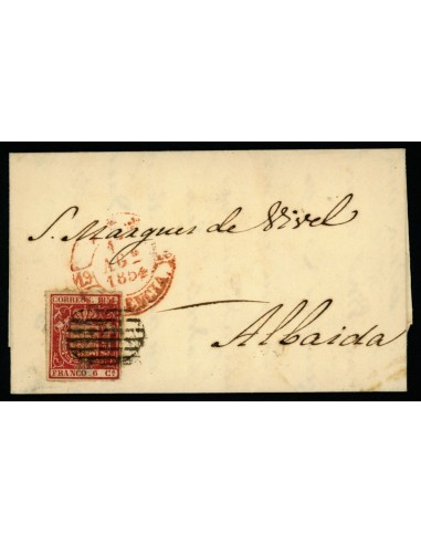 OL00521. Carta. 1854, 19 de agosto. Valencia a Albaida