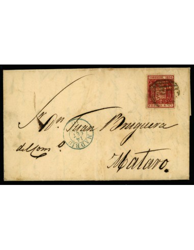 OL00543. Carta. 1854, 14 de septiembre. Madrid a Mataro