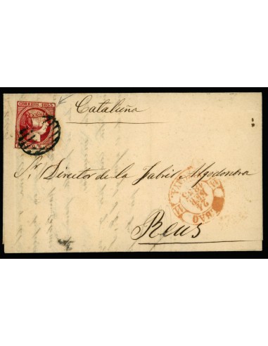 OL00550. Carta. 1853, 24 de febrero. Bilbao a Reus
