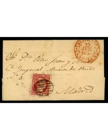 OL00561. Carta. 1853, 22 de junio. Buitrago a Madrid