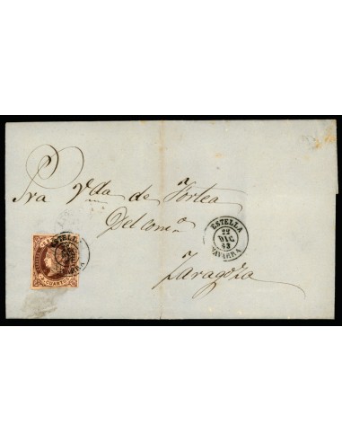 OL00587. Carta. 1863, 22 de abril. Estella a Zaragoza