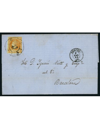 OL00589. Carta. 1862, 5 de abril. Teruel a Barcelona