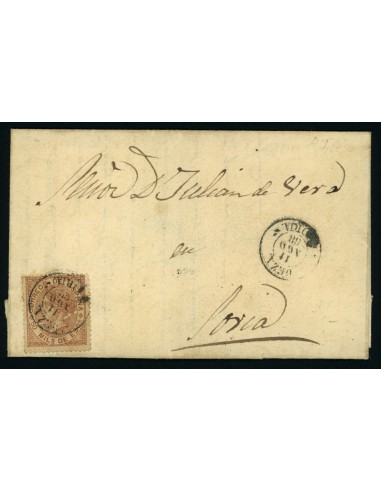 OL00598. Carta. 1868, 11 de agosto. Deza a Soria