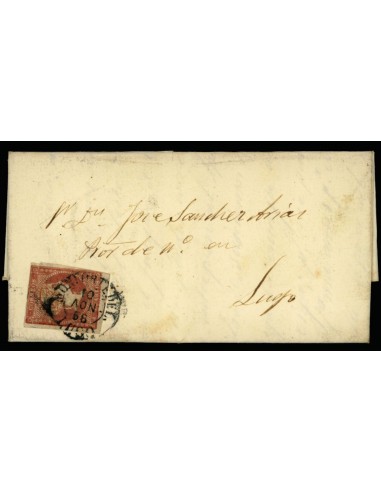OL00603. Carta. 1858, 10 de noviembre. Monforte de Lemos a Lugo