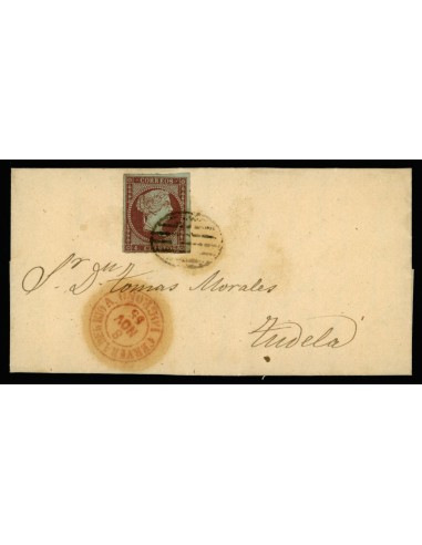 OL00617. Carta. 1855, 8 de noviembre. Cervera del Río Alhama a Tudela