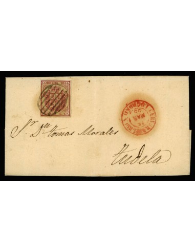 OL00618. Carta. 1855, 25 de marzo. Cervera del Río Alhama a Tudela