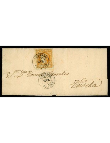 OL00619. Carta. 1860, 1 de marzo. Cervera del Río Alhama a Tudela