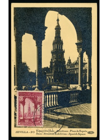 OL00629. Postal. 1929, 15 de febrero. Sevilla