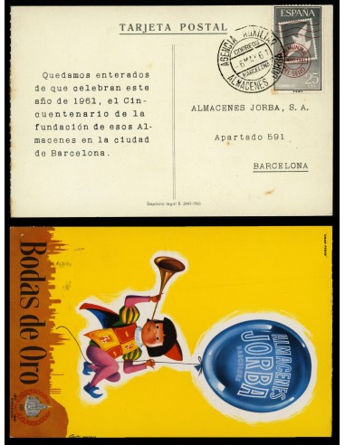 OL00666. Postal. 1961, 6 de mayo. Barcelona