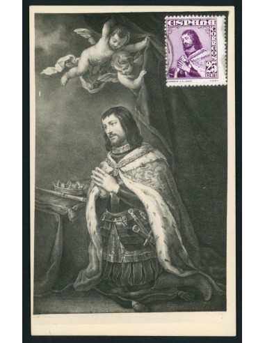 OL00677. Tarjeta Maxima Fernando III el Santo