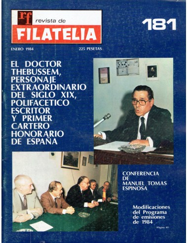 Nº 181 Revista de Filatelia RF