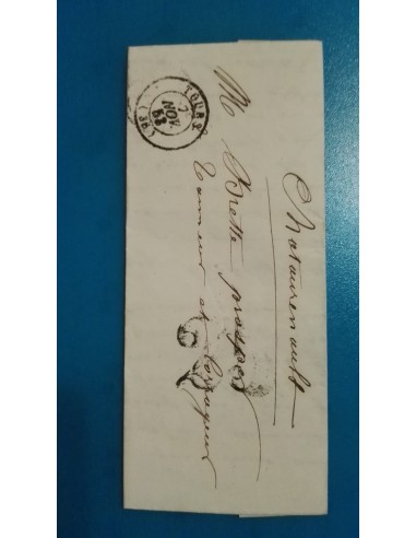 Año 1853 Carta Manuscrita