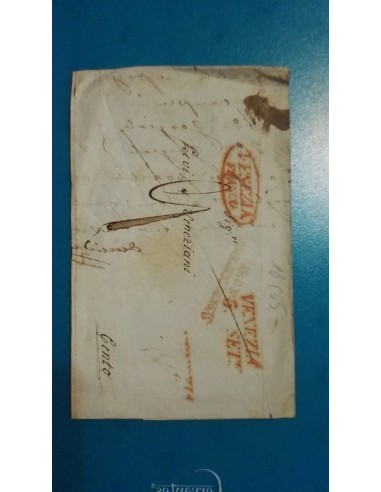 Año 1841 Prefilatelia Carta Manuscrita