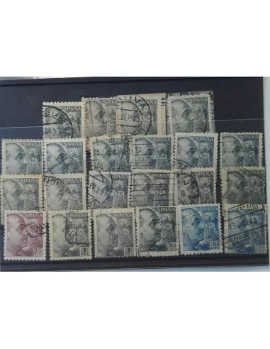 Lote sellos España 1940/45 Franco.