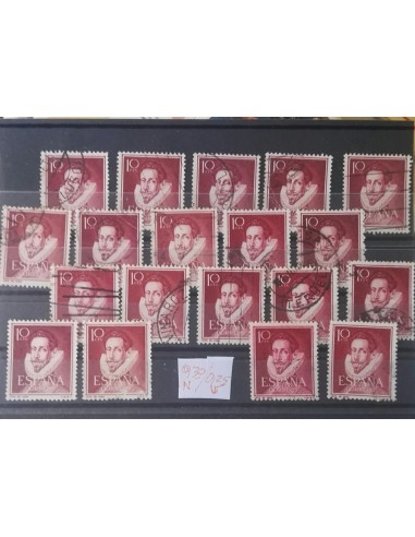 Lote sellos España 1950/3 LITERATOS