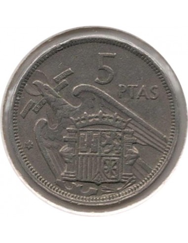 Moneda de España, 5 pesetas de 1957 *68