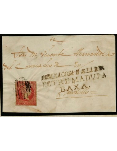 FA2261. Emision 1-04-1855. Esparragosa de Lares a Trujillo
