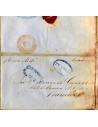 AL0081. PREFILATELIA. 1850, 9 de agosto, La Habana a Barcelona