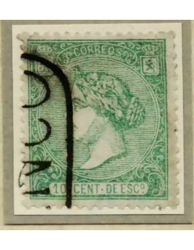 FA2608. Emision 1-01-1866. Valor de 10 centimos de escudo FRANCO