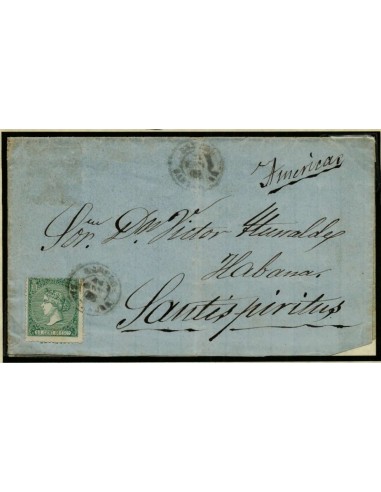 FA2610. Emision 1-01-1866. Laredo a Sancti Spiritus