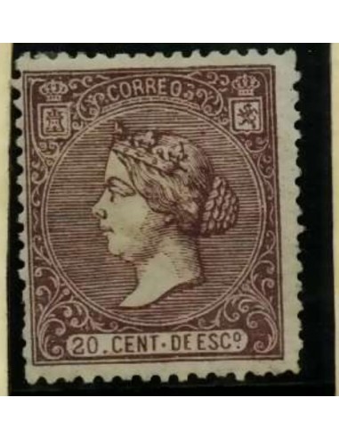 FA2611. Emision 1-01-1866. Valor de 20 centimos de escudo NUEVO