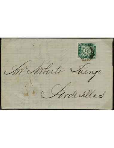 FA2689. Emision 1-07-1867. Carta dirigida a Tordesillas